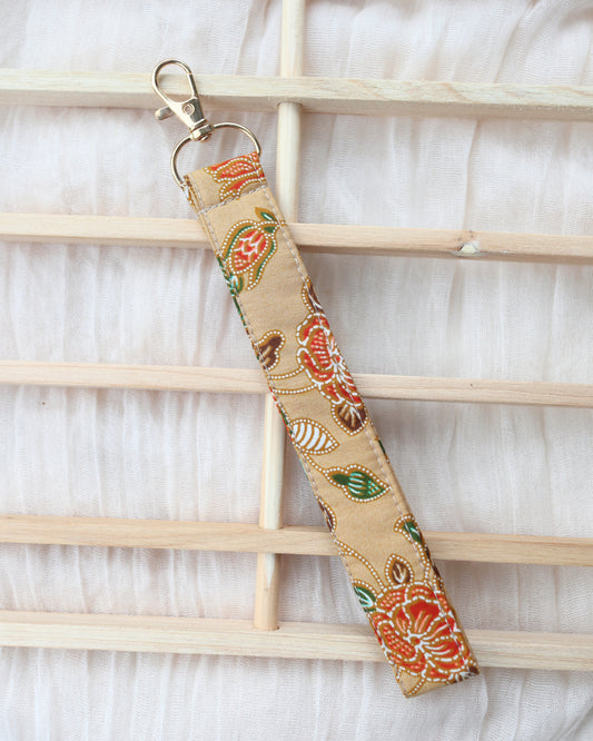 Batik Wristlet Strap