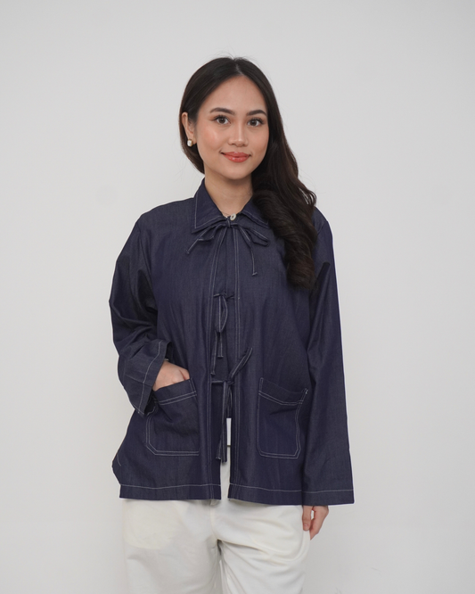 Vivienne Denim Top