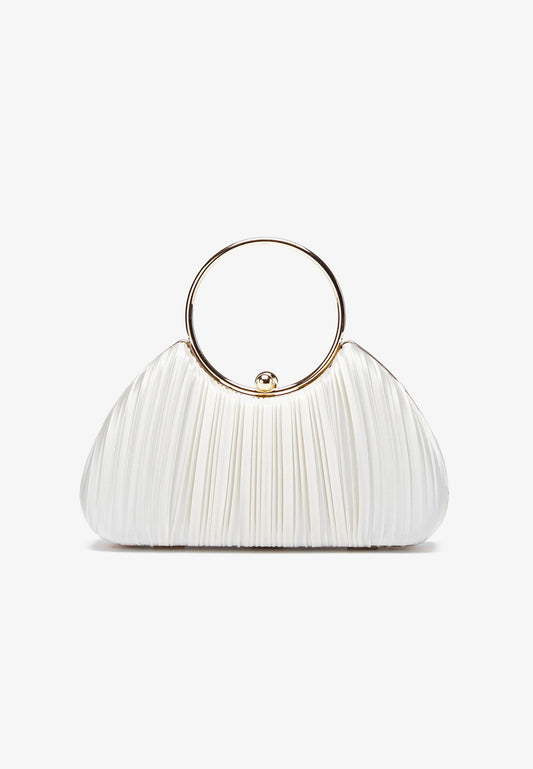 Soleil Satin Clutch