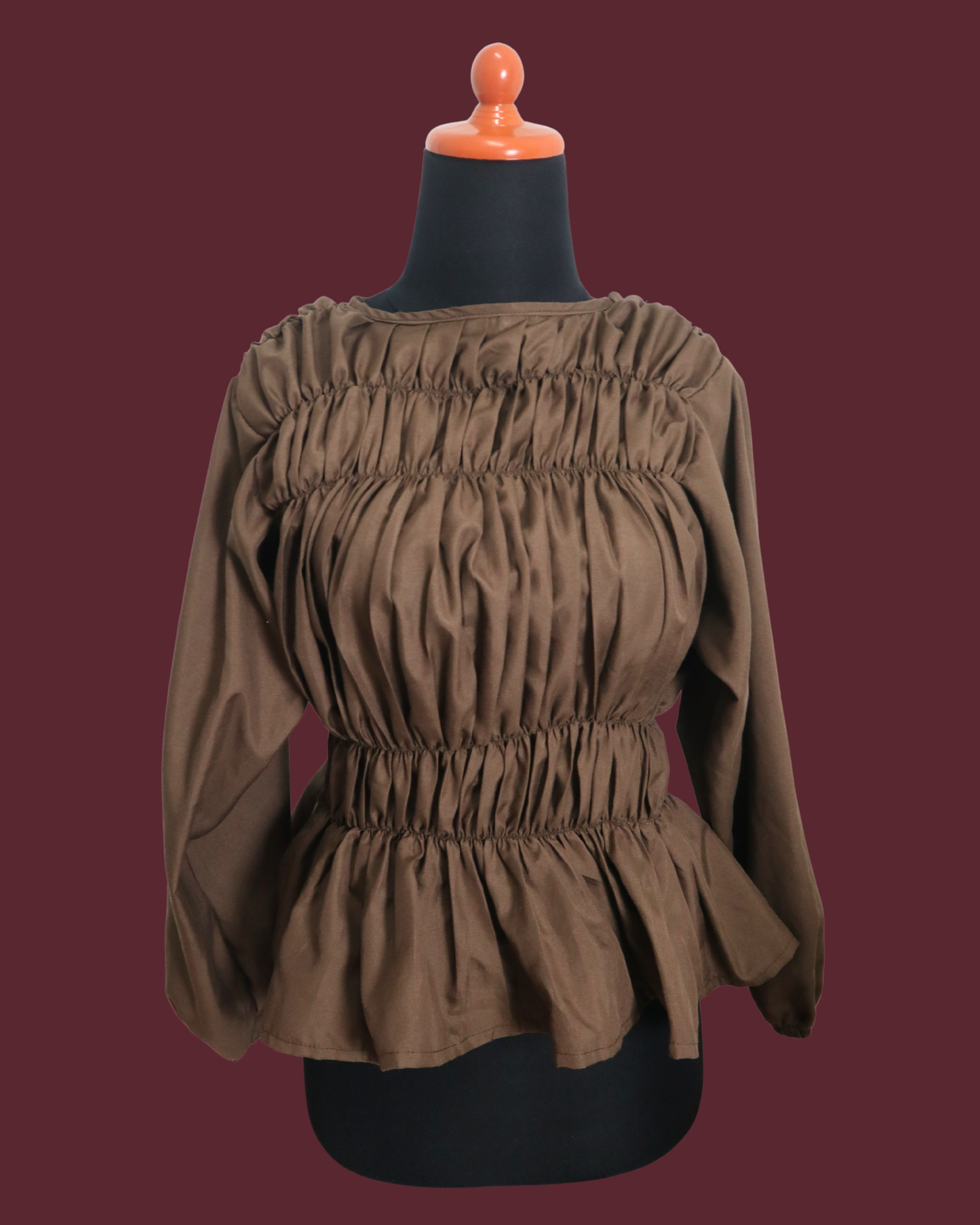 Preloved Brown Sophia Blouse