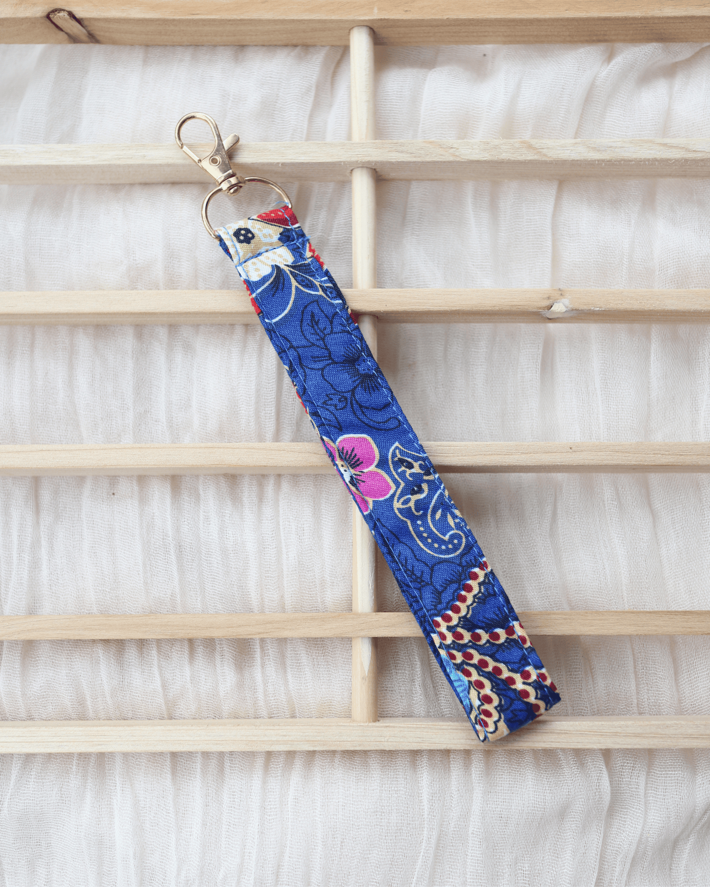 Batik Wristlet Strap