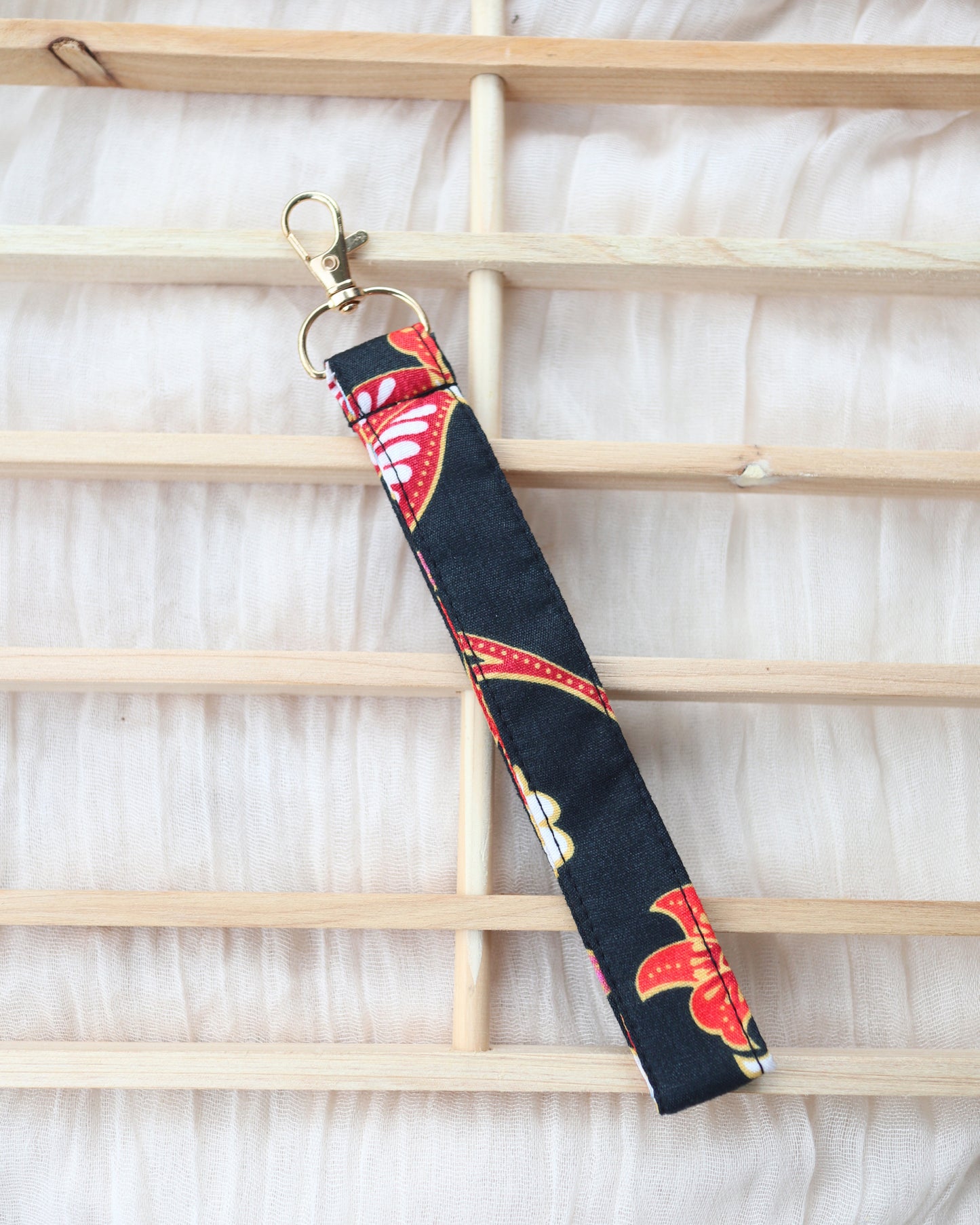 Batik Wristlet Strap
