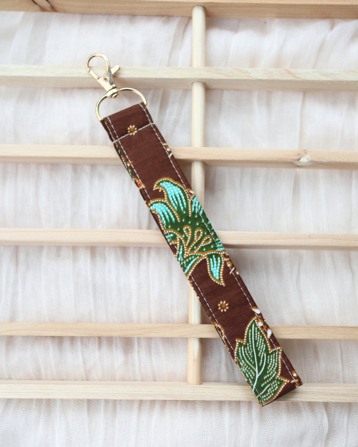 Batik Wristlet Strap