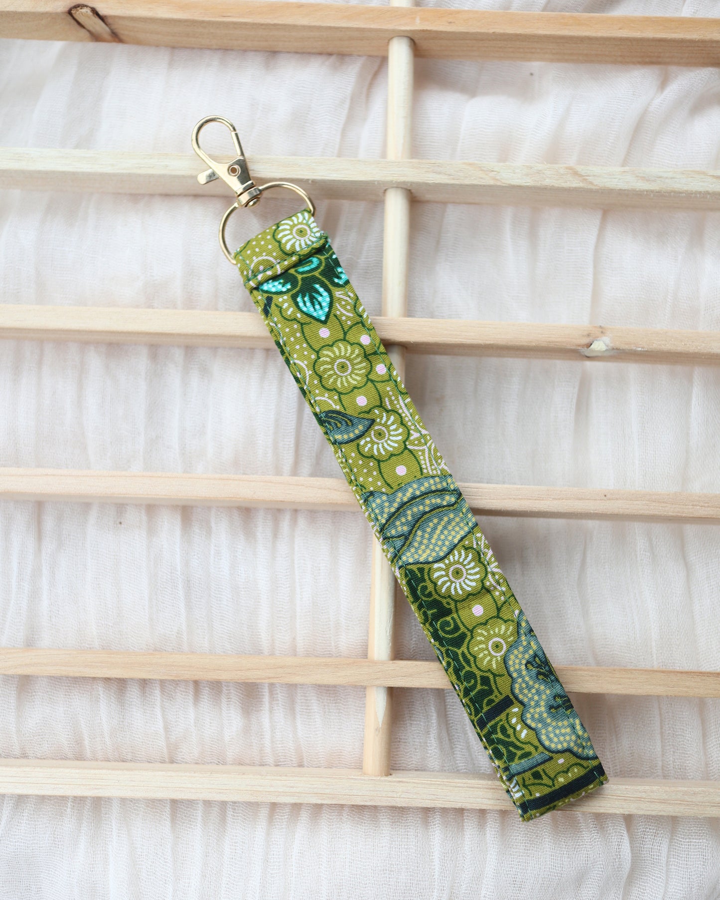 Batik Wristlet Strap