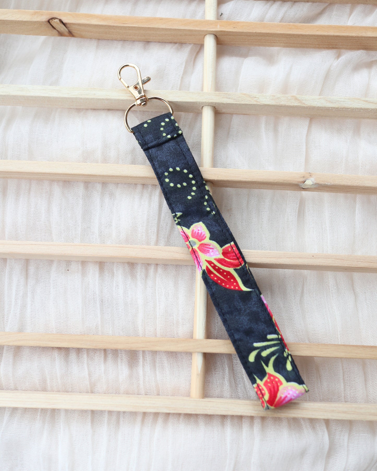 Batik Wristlet Strap