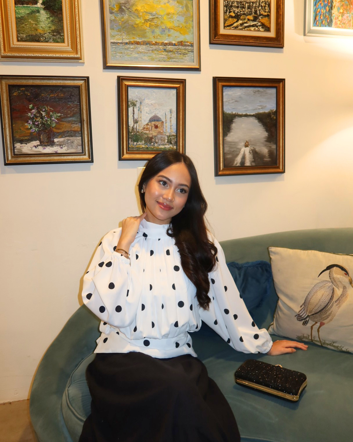 Polka Dot Top
