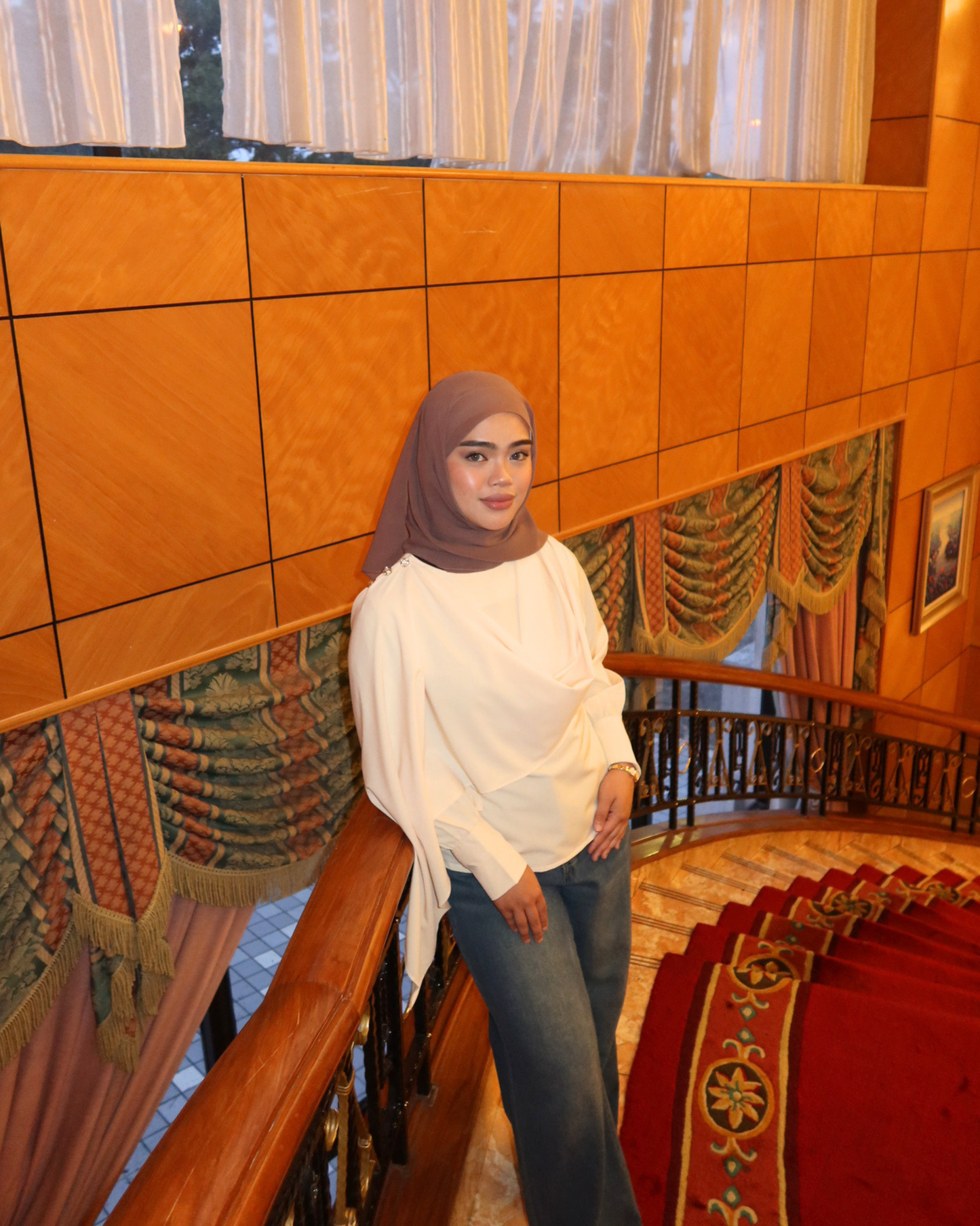 Suraya Cape Top
