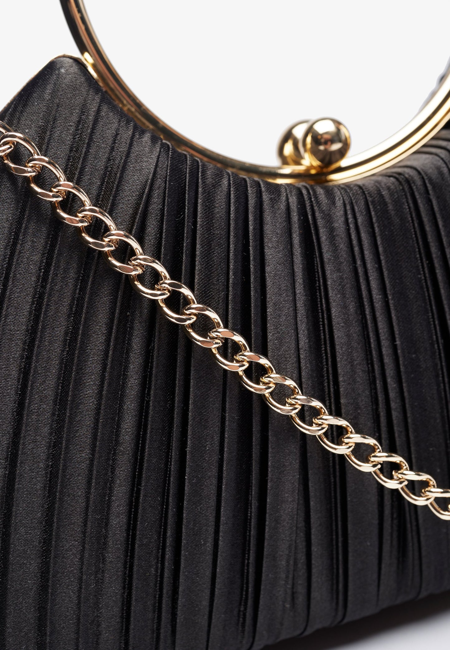 Soleil Satin Clutch