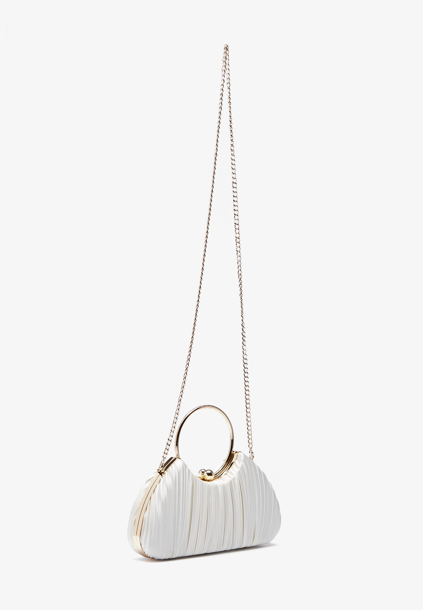 Soleil Satin Clutch