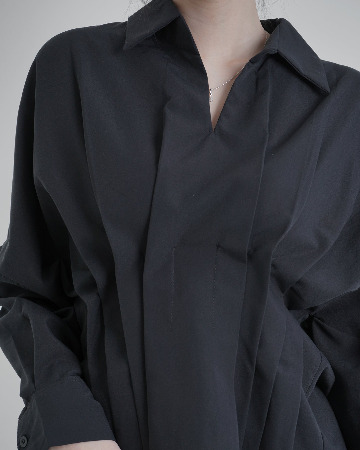 Clara Pleated Blouse