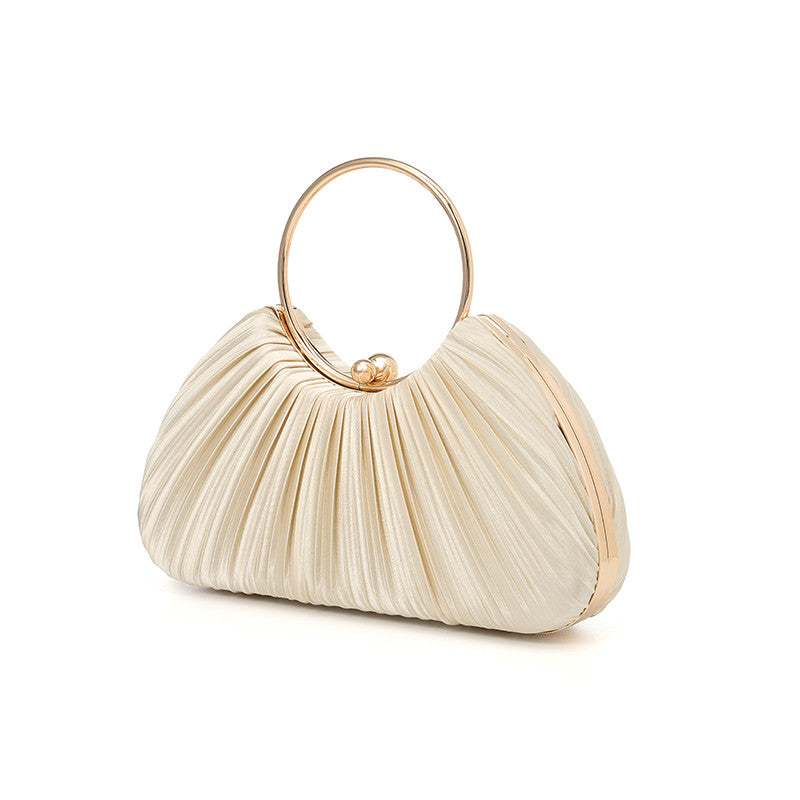Soleil Satin Clutch