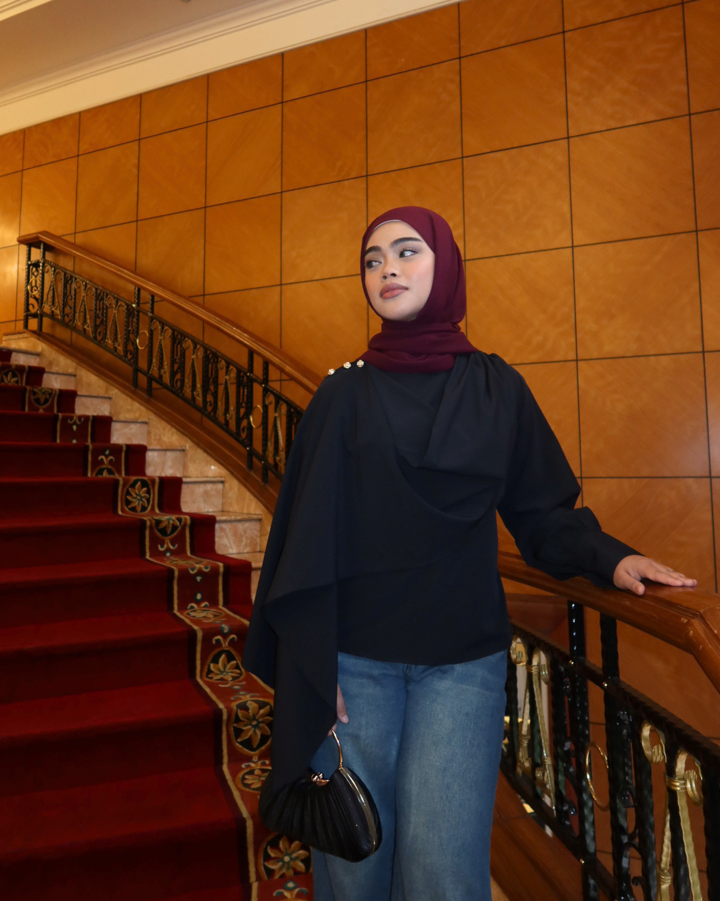 Suraya Cape Top