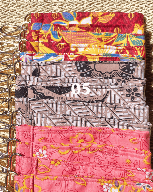 Batik Wristlet Strap