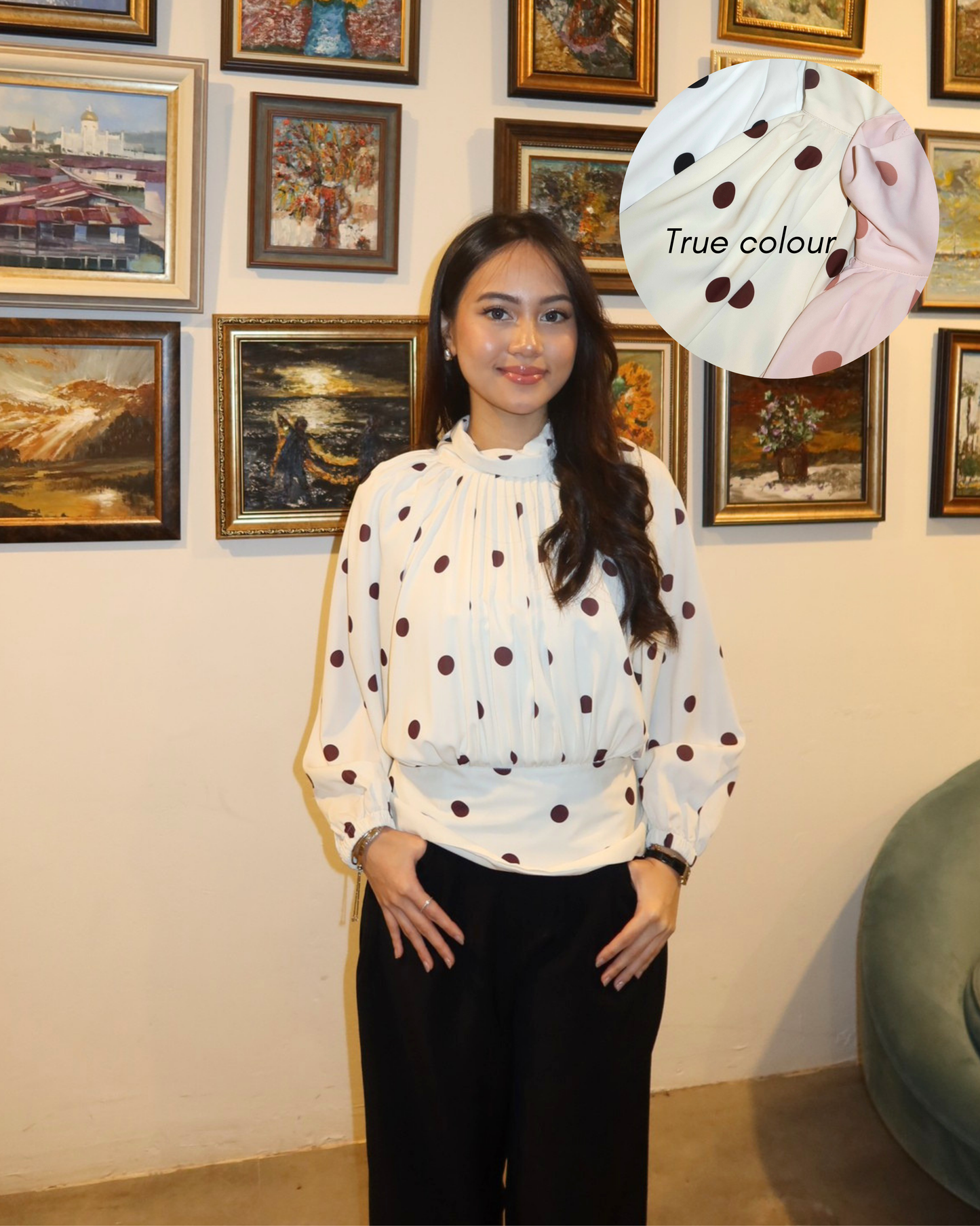 Polka Dot Top